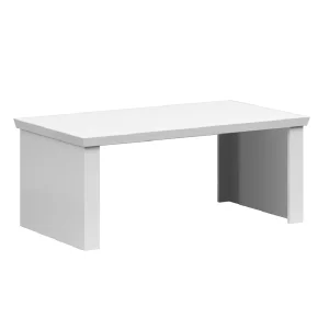 Masuta de cafea, 110cm, alba, ARYAN
