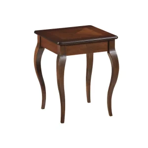 Masuta de cafea PADOVA C Nuc Inchis 45x45