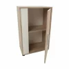 Mobilier de living, alb/stejar sonoma, ASOLE