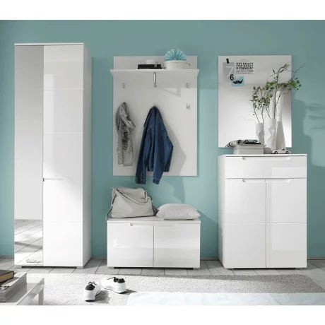 Oglinda, alb extra lucios HG, SPACE 54-959-13