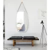 Oglinda, bambus alb, LEMI 3