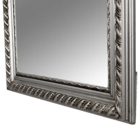 Oglinda, rama din lemn in culoarea argintie, MALKIA TYP 5