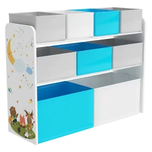 Organizator / raft pentru jucarii, multicolor / model, DARLING TYPE 2