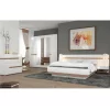 Pat 160, alb extra luciu ridicat HG/stejar sonoma truflu inchis, LYNATET TYP 92