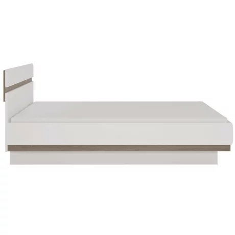 Pat 160, alb extra luciu ridicat HG/stejar sonoma truflu inchis, LYNATET TYP 92