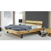 Pat din lemn, picioare metalice Laura: latimea patului - 180 x 200 cm