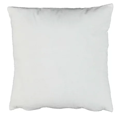 Perna, material textil de catifea alb, 45x45, ALITA TIPUL 13