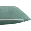 Perna, material textil de catifea menta, 60x60, OLAJA TIPUL 10
