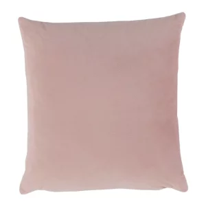 Perna, material textil de catifea roz pudra, 45x45, ALITA TIPUL 2