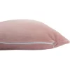 Perna, material textil de catifea roz pudra, 45x45, ALITA TIPUL 2