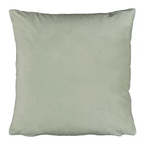Perna, material textil de catifea verde deschis, 60x60, OLAJA TIPUL 14