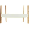 Raft, bambus lacuit/alb, REGO 3