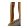 Raft, bambus lacuit/material gri, VELVI