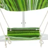 Scaun balansoar suspendabil, verde / alb, JAMBI