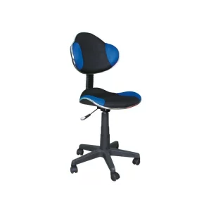 Scaun Birou Rotativ OBROTOWY Q-G2 Albastru/Negru