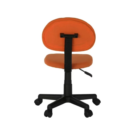 Scaun de birou, negru / portocaliu, SALIM