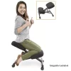 Scaun genunchi ergonomic, gri-maro Taupe / fag, FLONET
