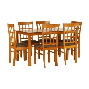 Set dining 1+6, cires, GRID NEW